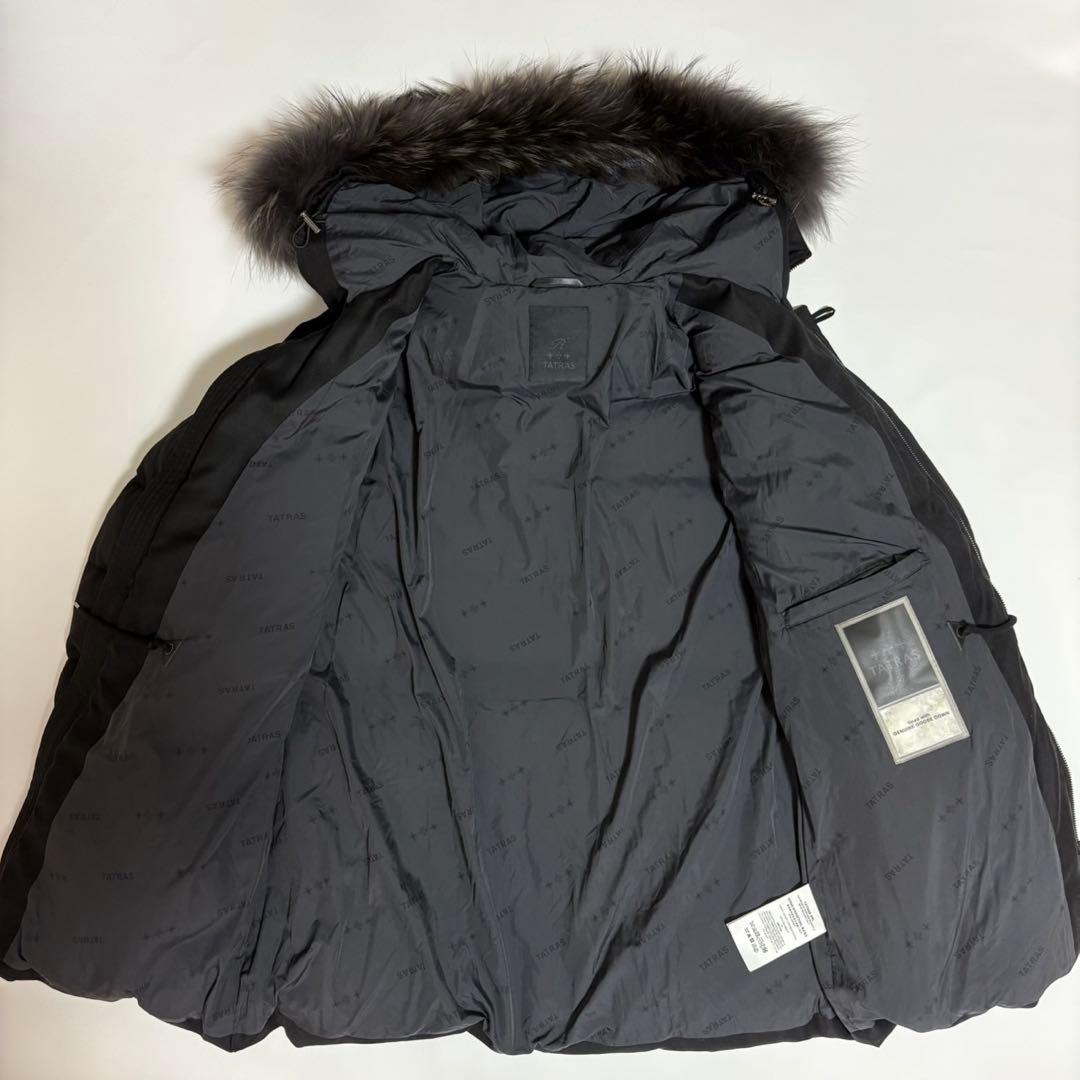 高級ダウン ＊ 美品＊ タトラス FONDO ファー ウール ダウン XL