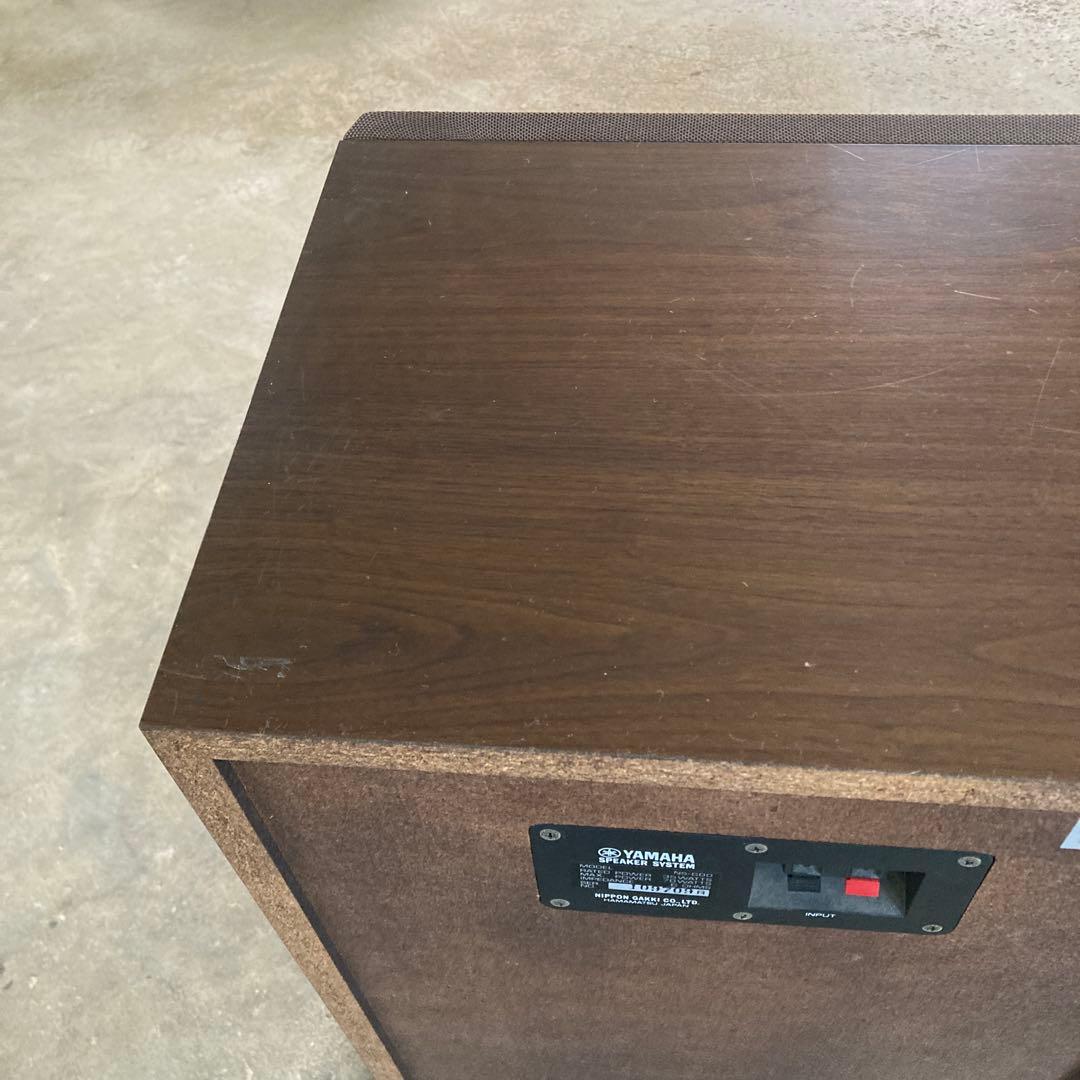 引き取りも可能です YAMAHA NS-600 スピーカー 動作品 シ