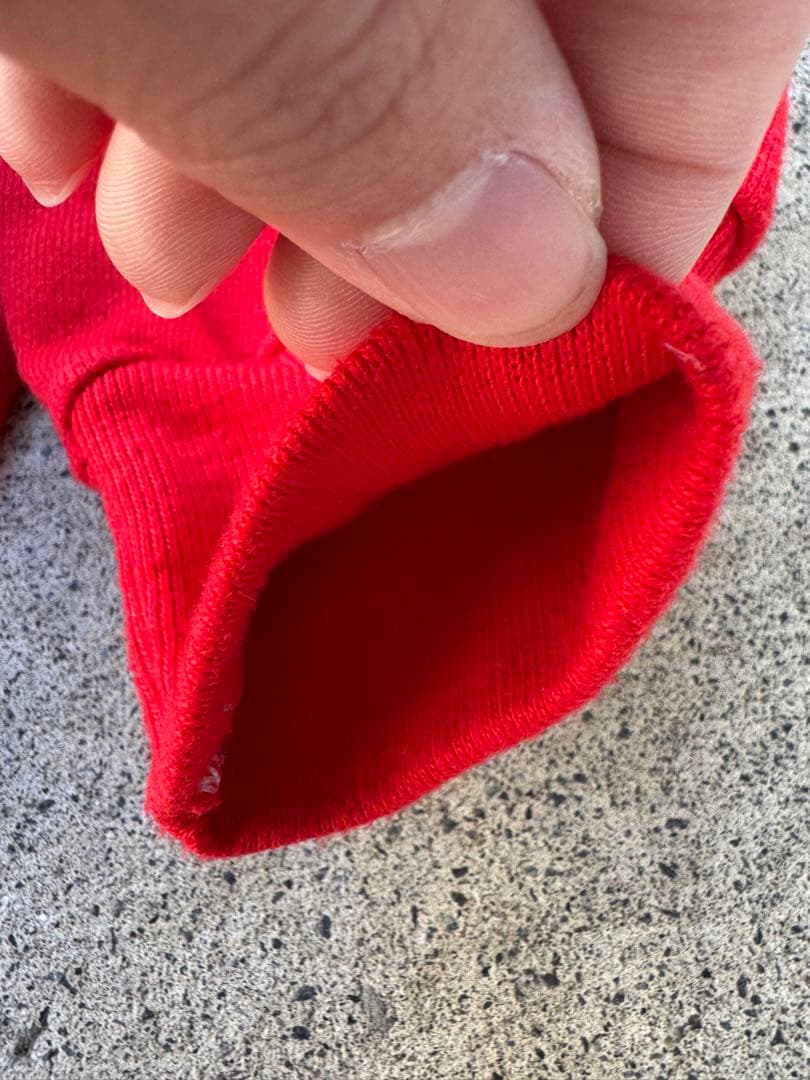 ミントコンディション　70s ラッセル　フーディー　赤