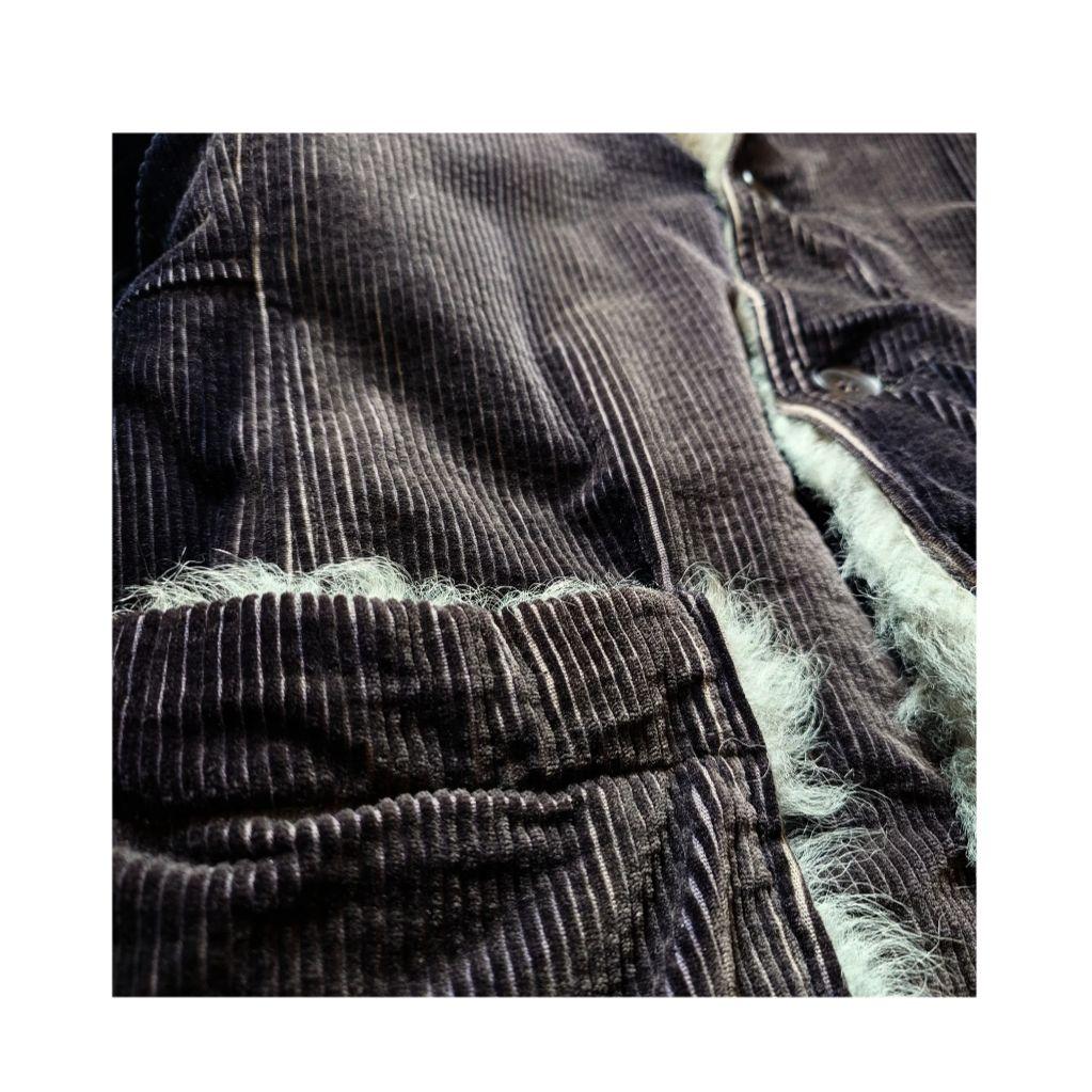 【破格】bajra dirge コーデュロイ ムートンジャケット y2k