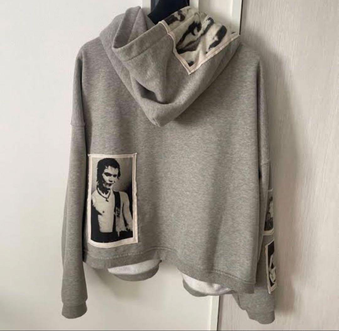 【正規品】bastard ワッペン付きパンク風ジップジップパーカー NIKI着用