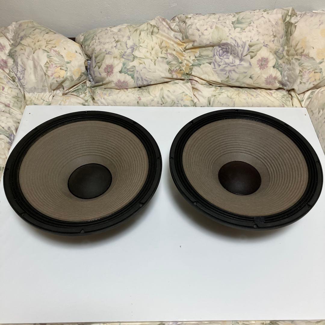 JBL ウーハー2035HPL 38cm 中古1ペア　1本エッジに小修復跡あり。