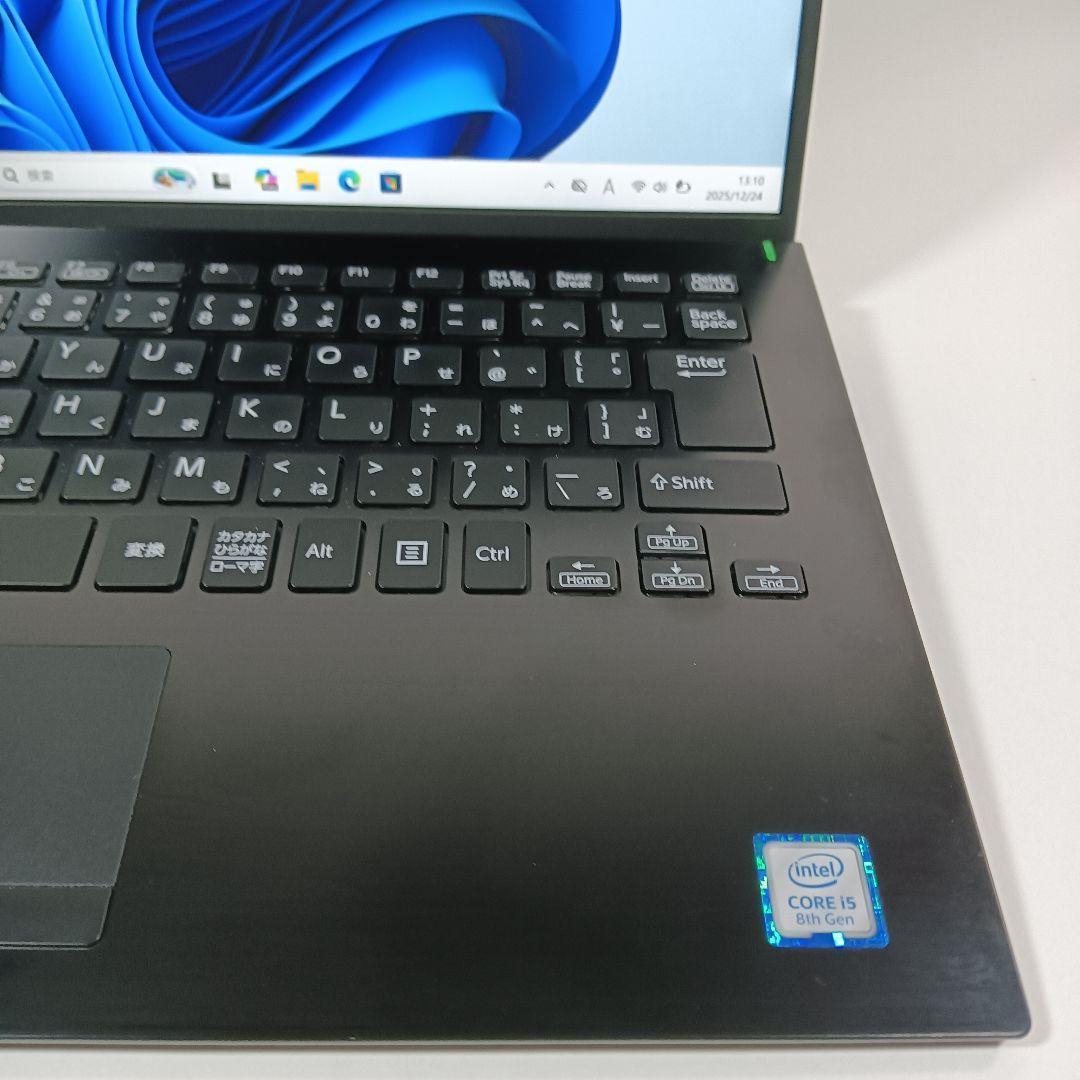VAIO Pro PK 薄型 ノートパソコン Core i5 第8世代 SSD