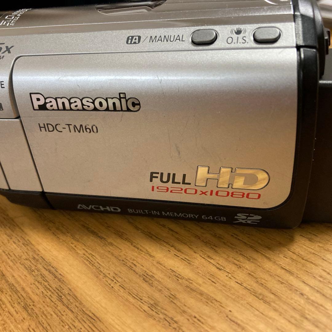 PanasonicデジタルハイビジョンビデオカメラHDC-TM60 ケース付