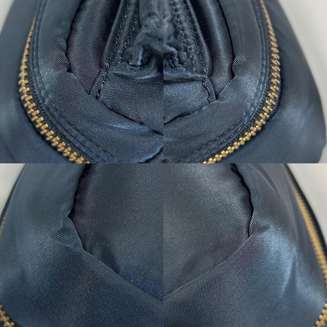 【未使用級/カード付き/現行】ポーター タンカー ショルダーバッグ 斜め掛け 紺