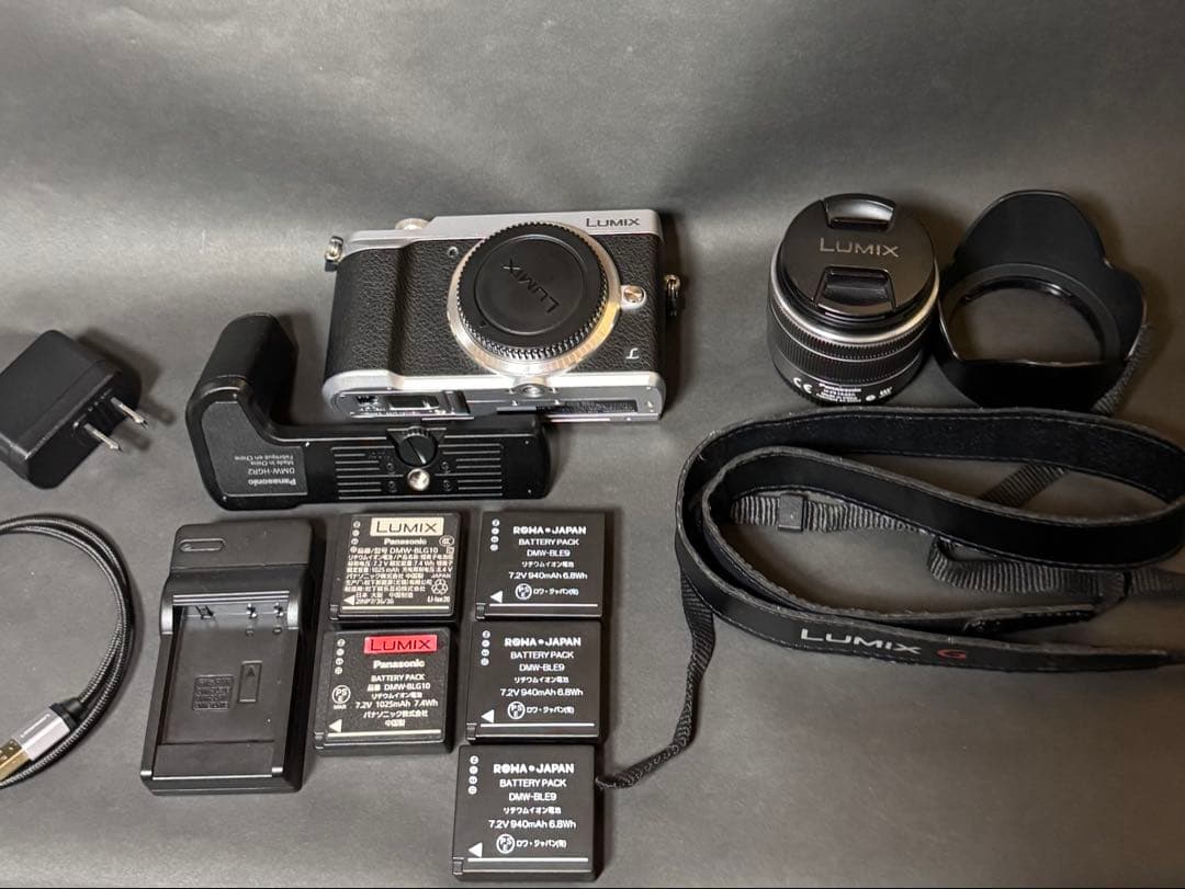 LUMIX GX7MK2 【14-42mmズームレンズ・純正グリップ付き】