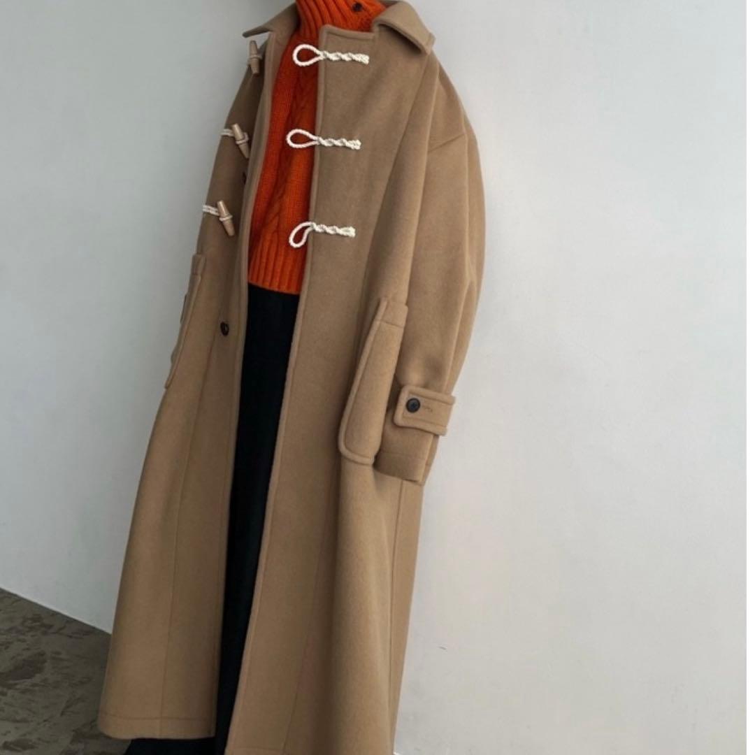 CLANE OVER MAXI DUFFLE COAT ベージュ サイズ0