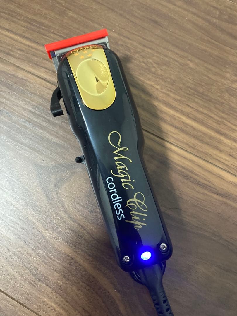 wahl コードレスバリカンファイブスターマジッククリップ GOLD/BLACK