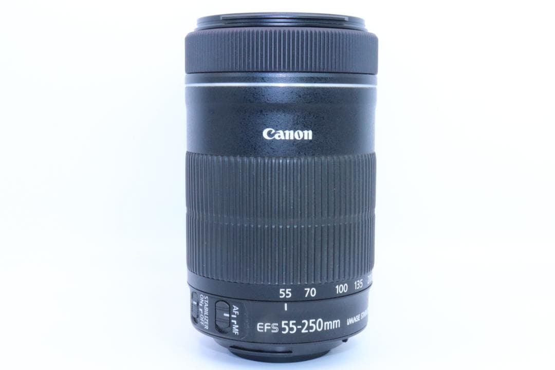 【新品級・保証付き】Canon EF-S 55-250mm IS STM レンズ