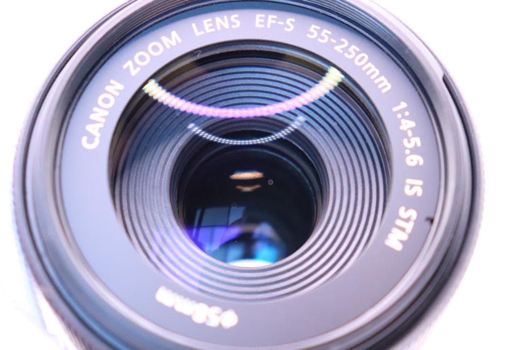 【新品級・保証付き】Canon EF-S 55-250mm IS STM レンズ