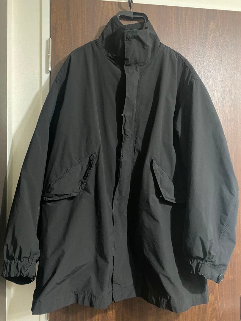 【24年購入】ATON(黒)AIR WEATHER | MODS COAT
