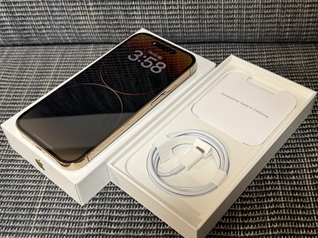 Apple iPhone 14 Pro 128gb ゴールド SIMフリー