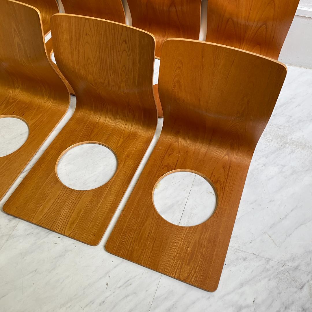 天童木工 Tendo 座椅子 木製 座椅子 藤森健次デザイン 8セット 美品