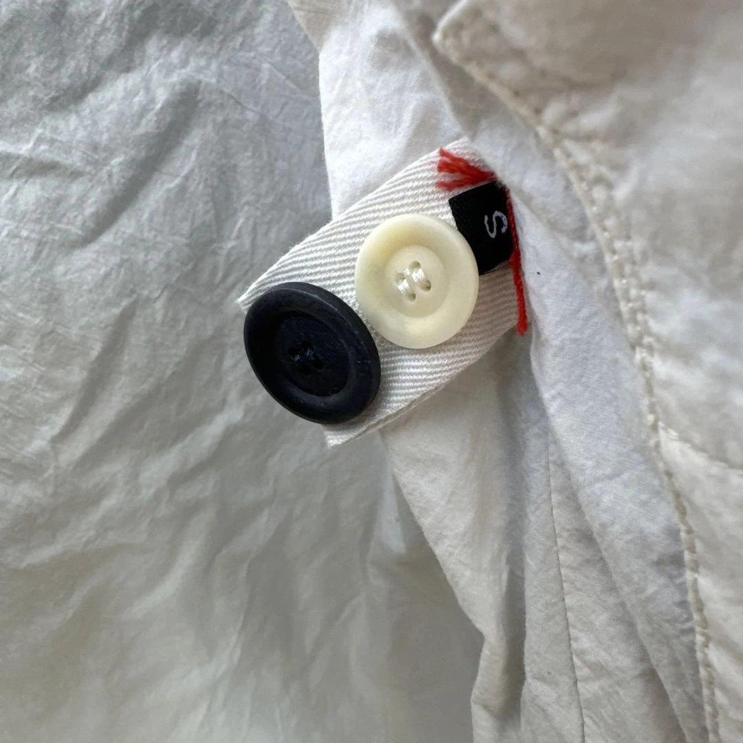 CASEY CASEY スタンドカラーコート　サイズS表記　中古品　色褪せヤケ有