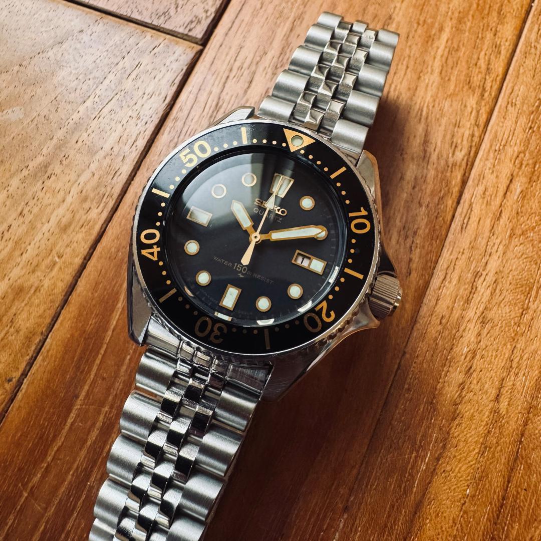 セイコー ダイバーズウォッチ 300m防水