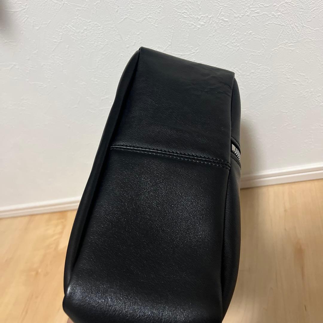 Schott レザーライダースミニトートバッグ