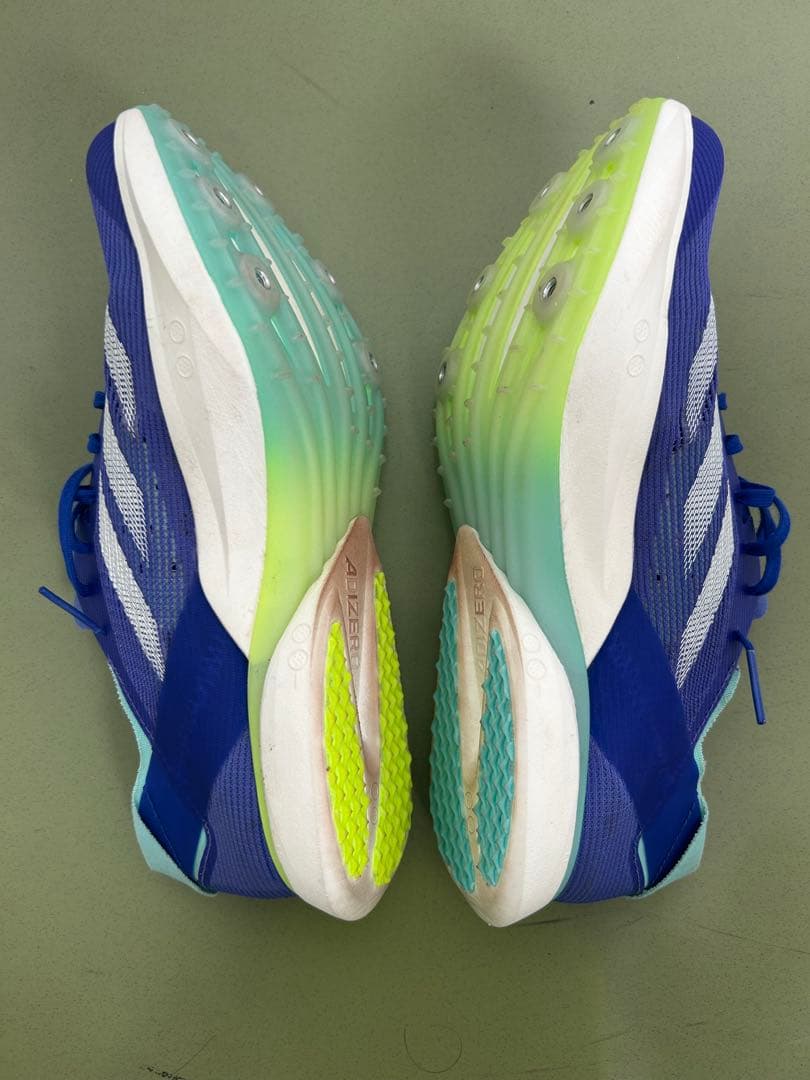 ADIZERO AVANTI スパイクシューズ 青/白　26.5