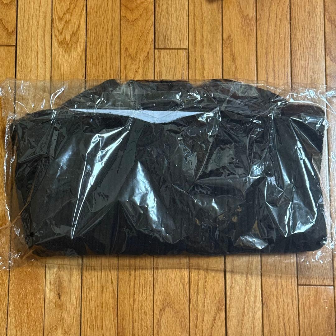 Darich ファンシービーズDDロゴボリュームニットトップス ブラック BLK