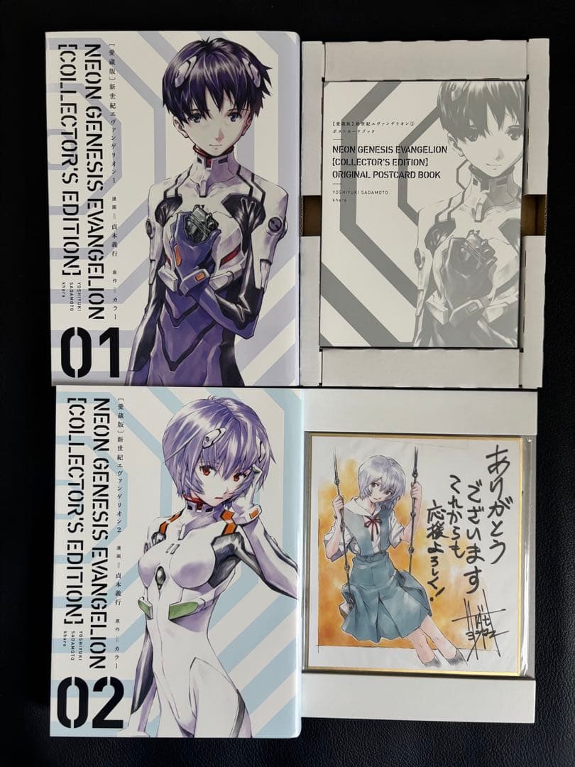 新世紀エヴァンゲリオン　愛蔵版　全巻　付属品あり
