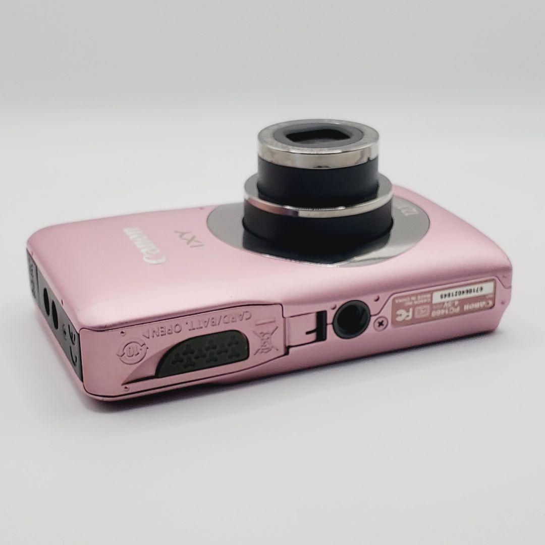 CANON デジカメ　IXY 200F PC1469 ピンク コンデジ