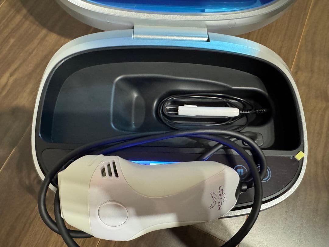 ③超美品 ver.8.0 眉毛脱毛器付き 脱毛器 美顔器 パールホワイト