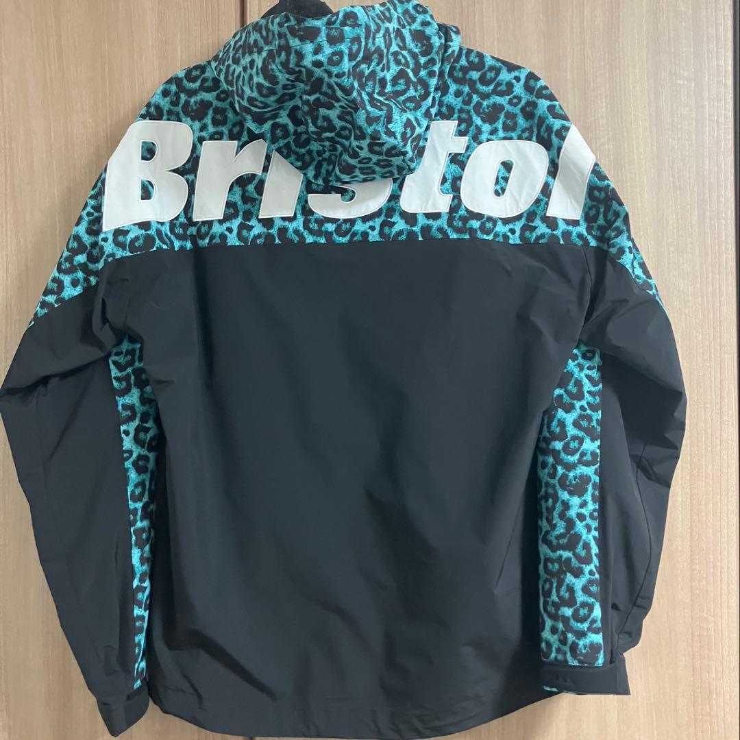 FCRB レオパード ジャケット BIGLOGO PRACTICE JACKET