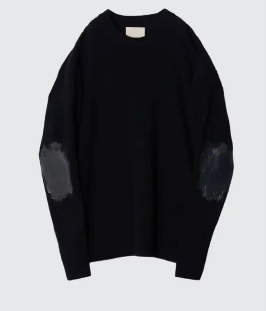 【YOKE】24FW エルボーペイントニット