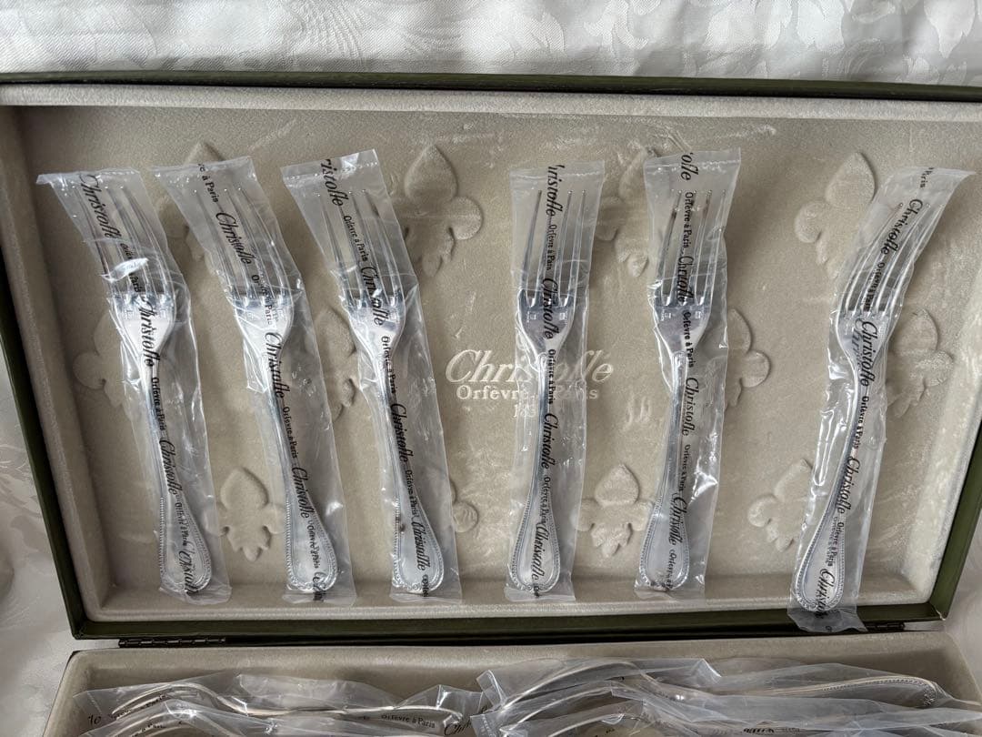 す*り様 クリストフルカトラリーセット（純銀）