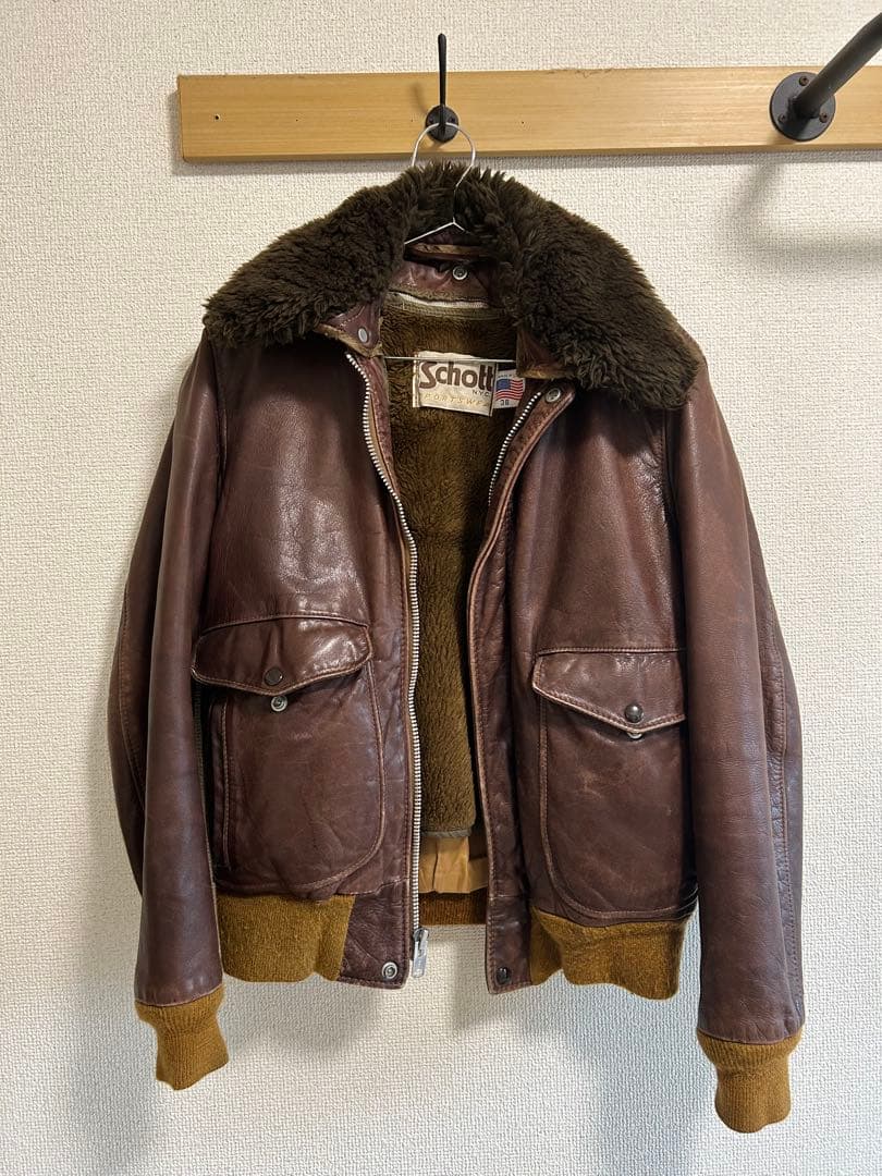 SCHOTT ダブルジッパー　ジャケット