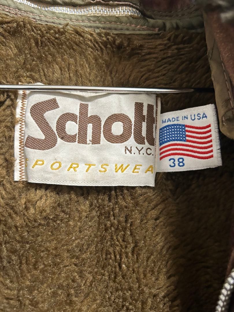 SCHOTT ダブルジッパー　ジャケット