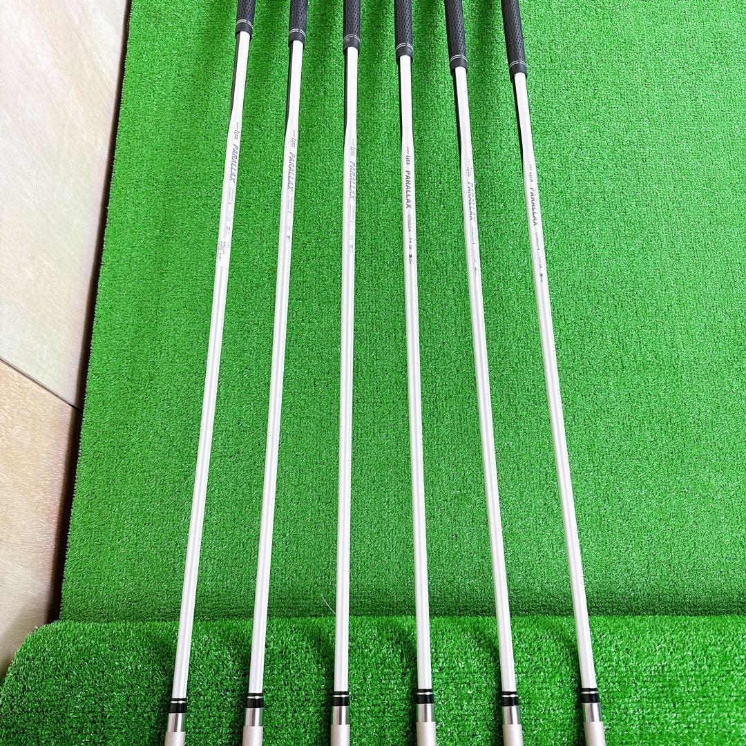 良品 リンクス PARALLAX HYBRID-i アイアンセット 5〜9.P