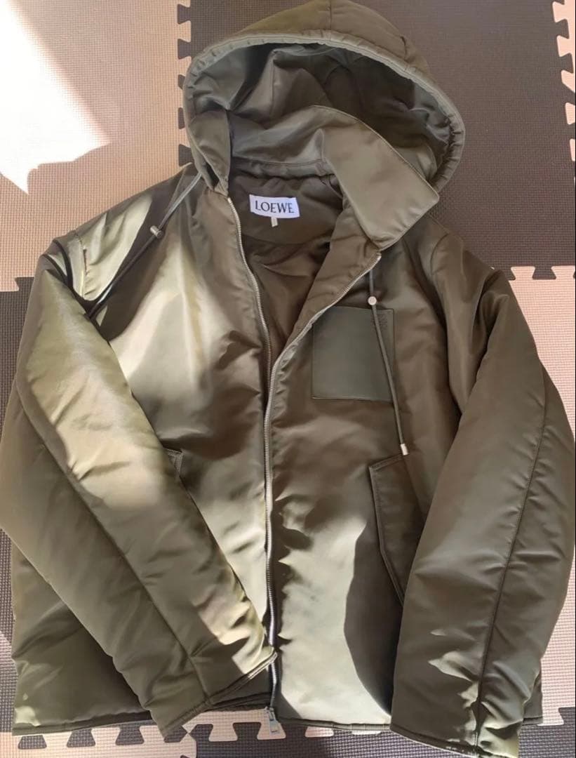 LOEWEロエベフーデッドジャケット H526Y02W94メンズブルゾンコット