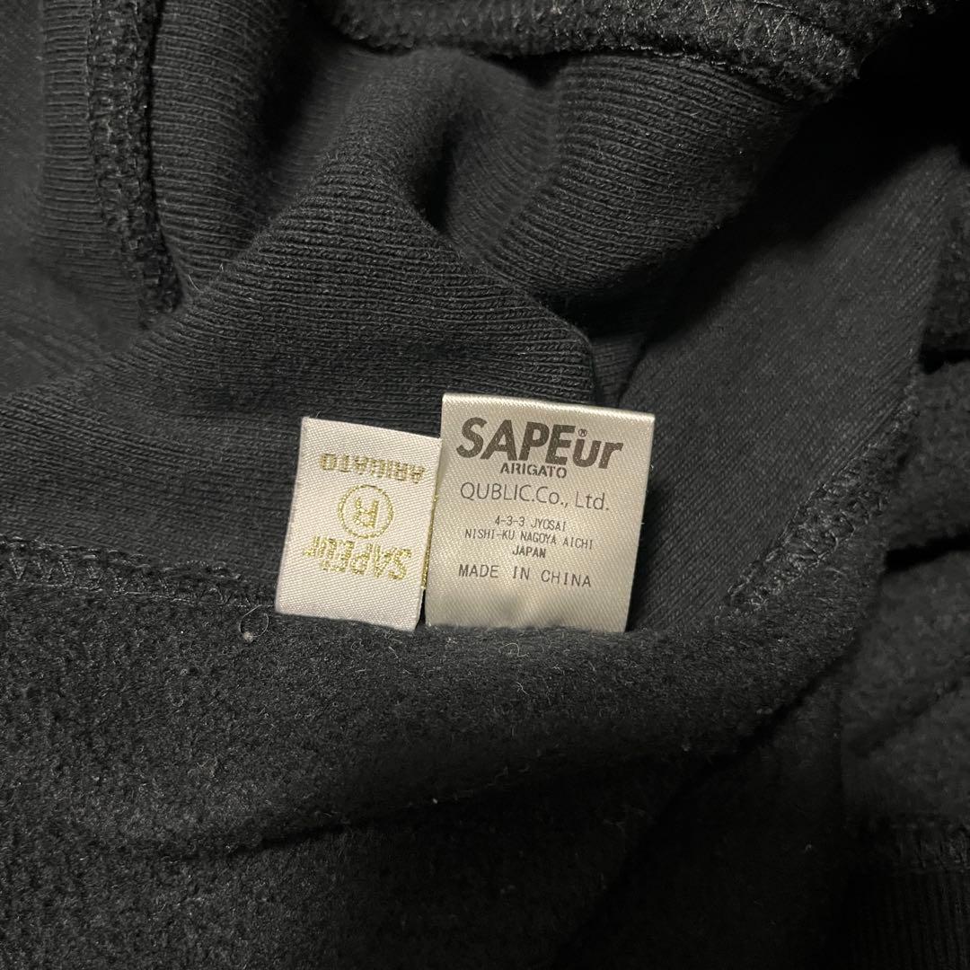 t138【美品】サプール ロッドマン プリント ロゴ スウェット 入手困難 人気