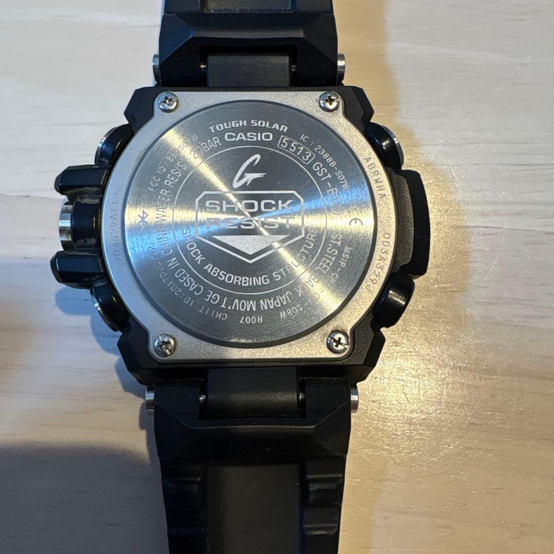 G-SHOCK ソーラー ブラック/シルバー