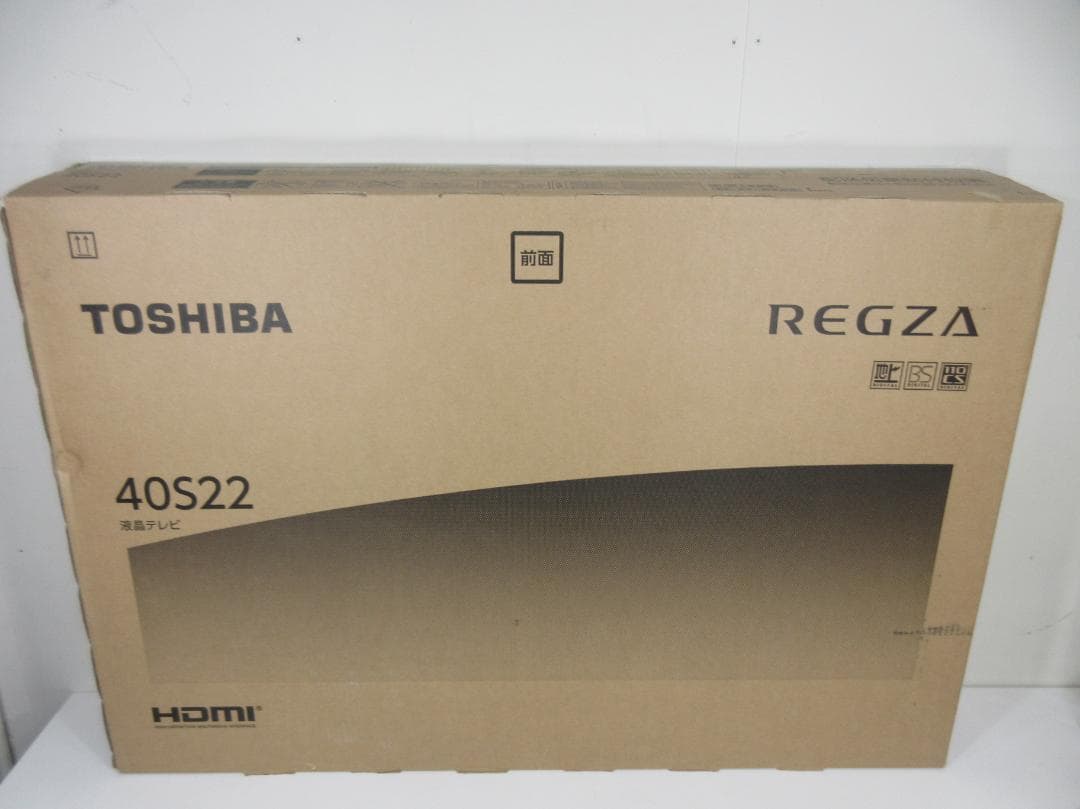 M0718Y【開封未使用品】TOSHIBA 40型液晶テレビ 40S22
