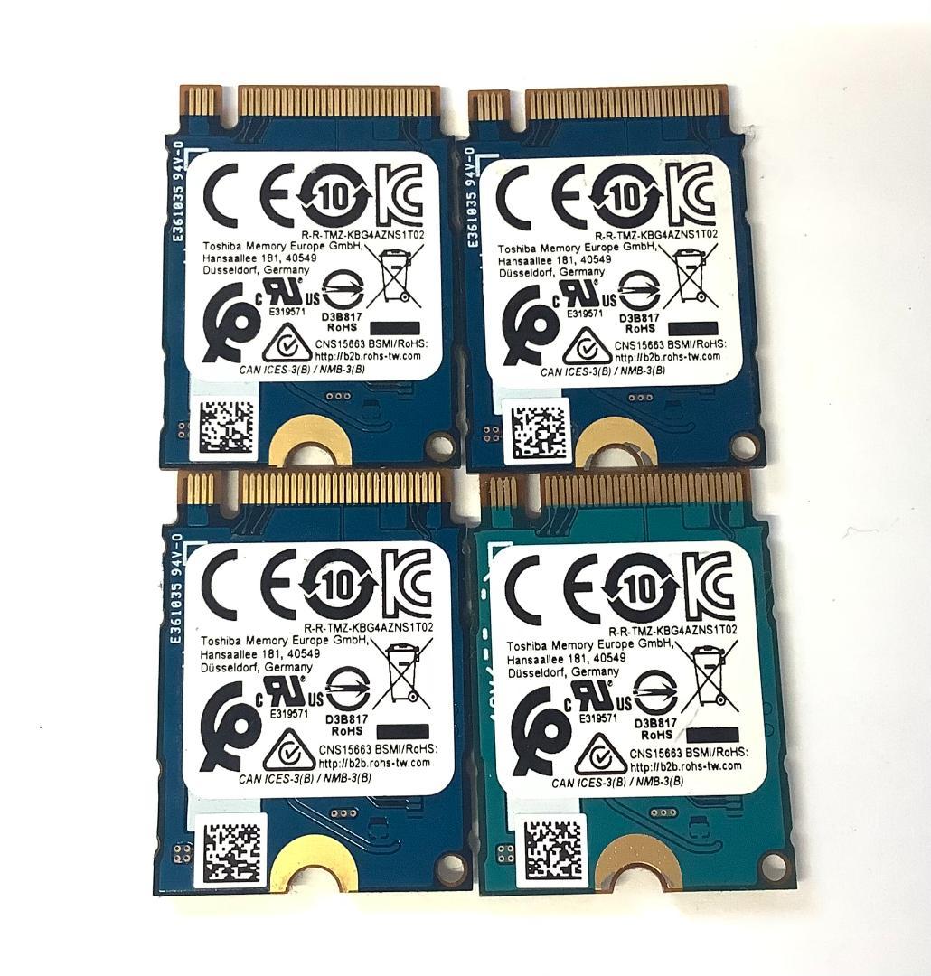 ②-WA129 TOSHIBA NVMe 256GB SSD 4点