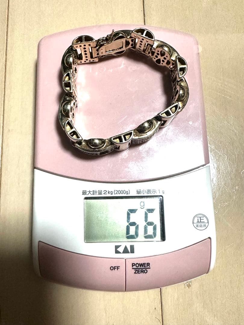 AVALANCHE アバランチ シルバー925 ブレスレット hiphop B系