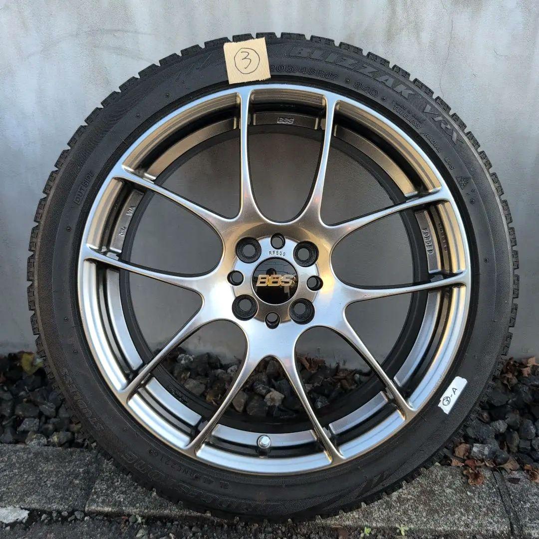 BBS RF鍛造ホイールRF500 17インチ 7J 4穴PCD100