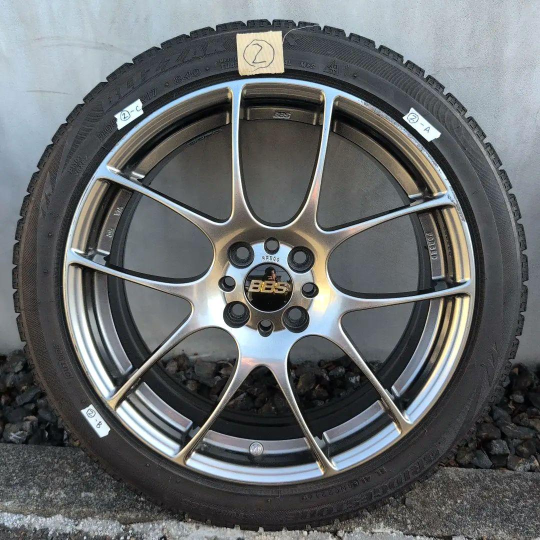 BBS RF鍛造ホイールRF500 17インチ 7J 4穴PCD100