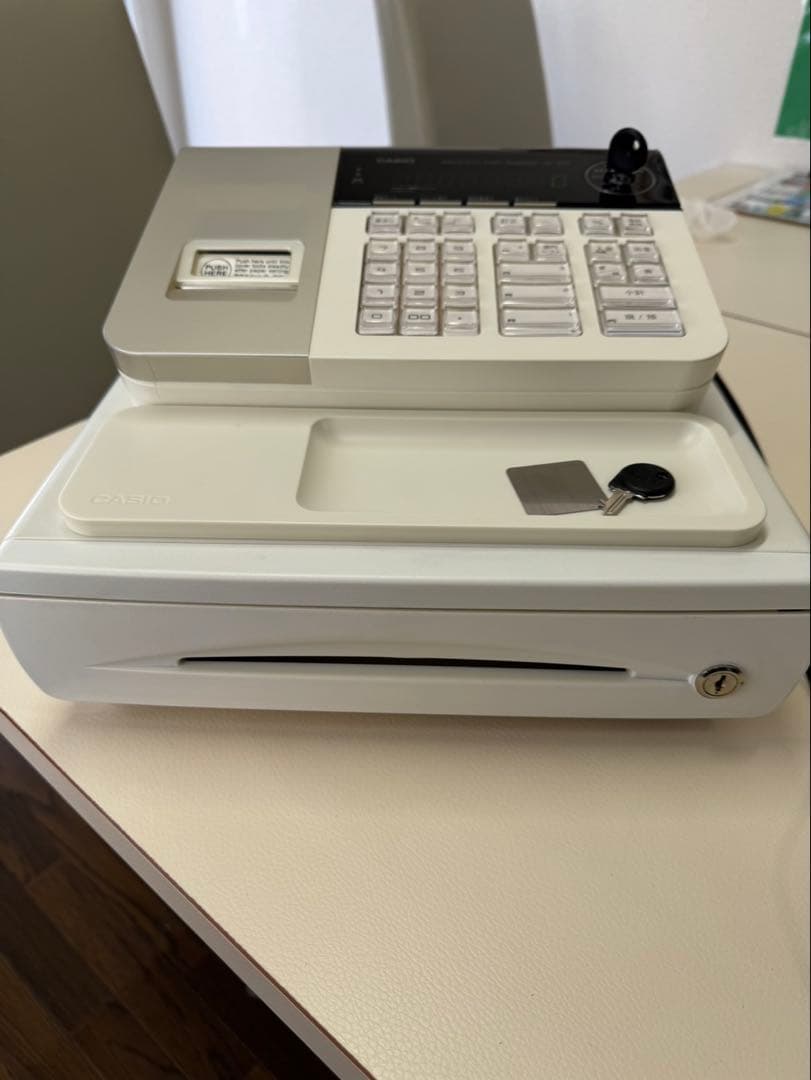 カシオ　CASIO　電子レジスター　レジスター　レジ　SE-S20　SES20