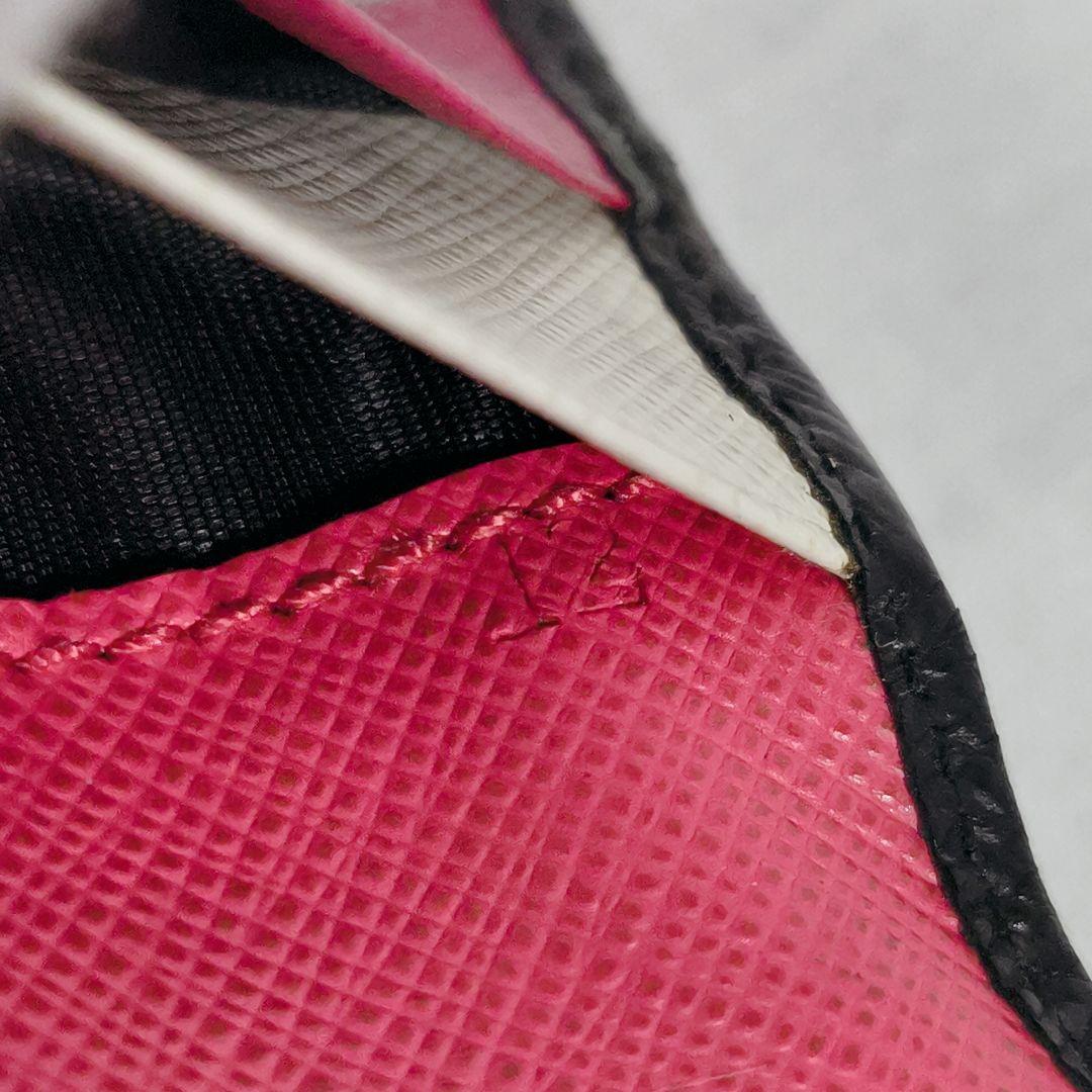 良品✨️　PRADA　プラダ　サフィアーノ マルチカラー　4連キーケース