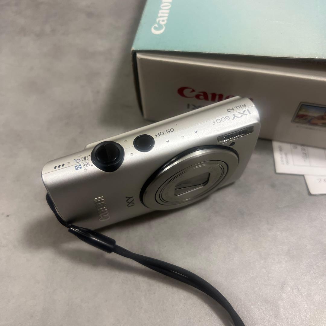 美品　Canon IXY 600f シルバー 動作良好