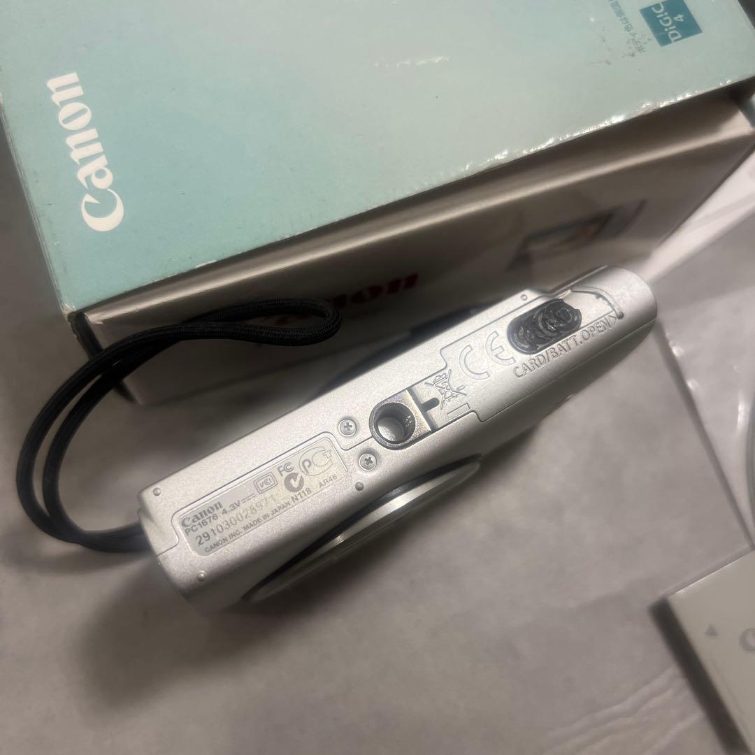 美品　Canon IXY 600f シルバー 動作良好