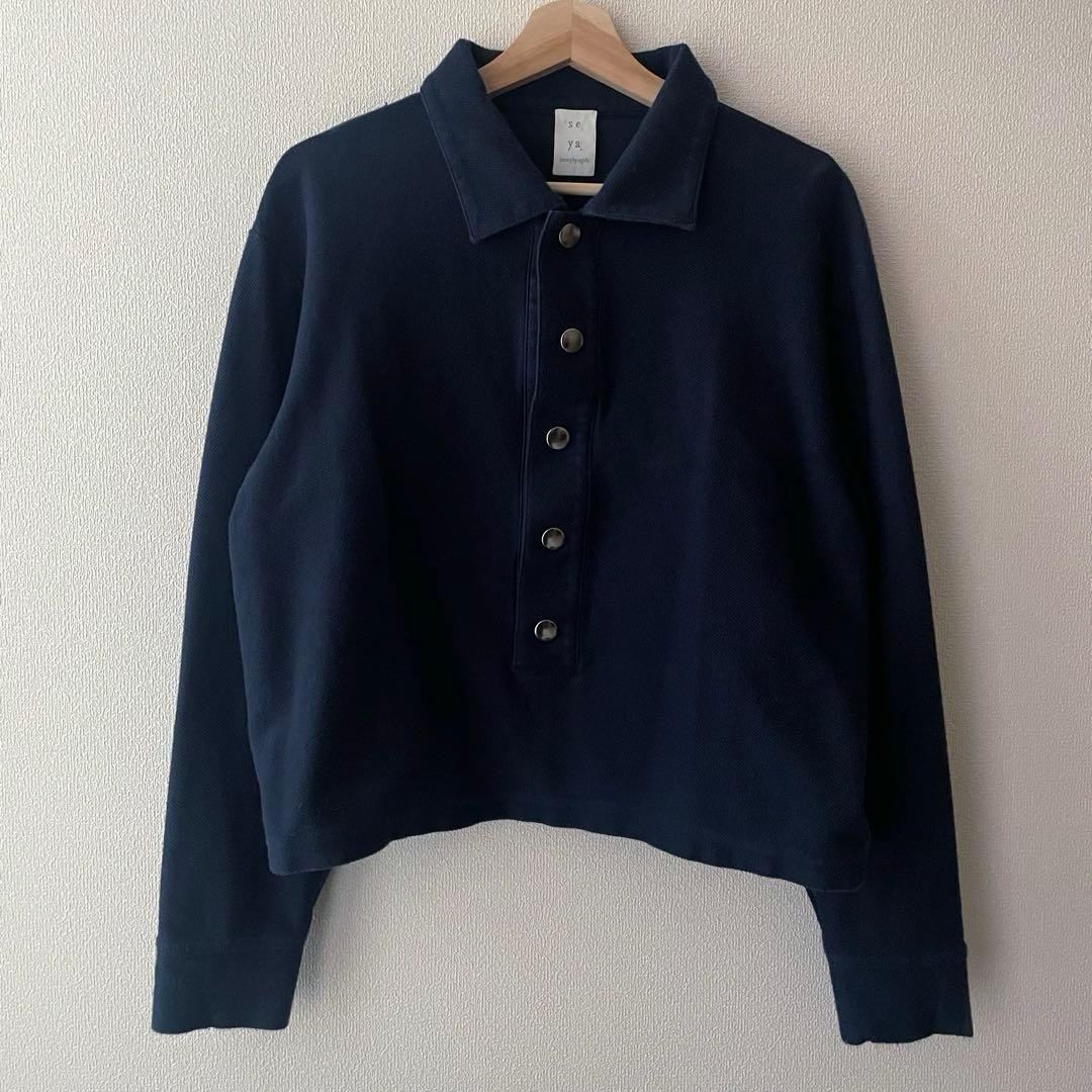 Seya. ANGLER PULL OVER スキッパートップス