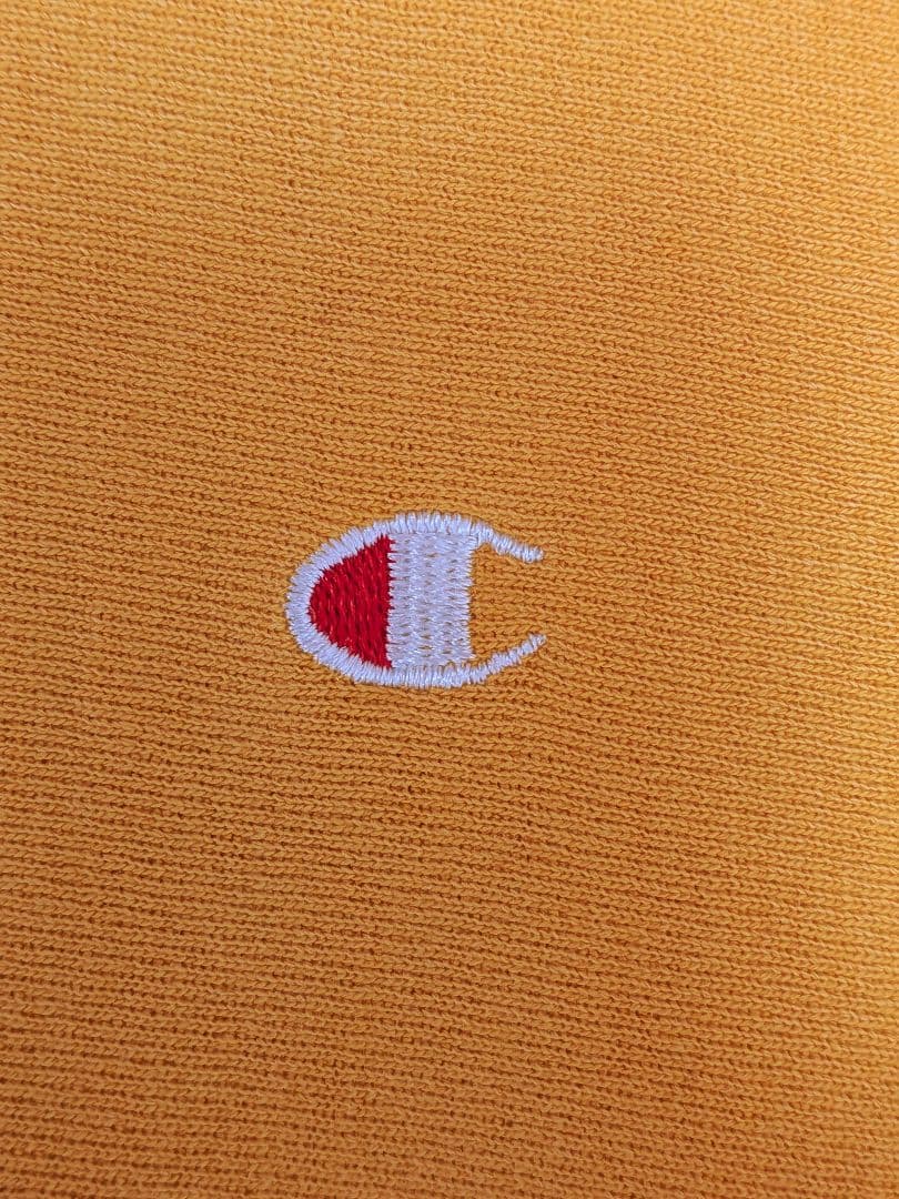 90s チャンピオンリバースウィーブ 1つ目 USA製 希少 マスタード