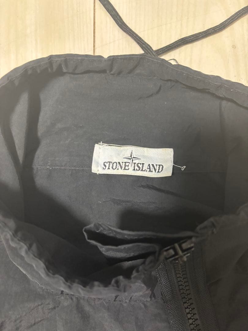 ストーンアイランド　STONE  ハーフジップナイロンジャケット