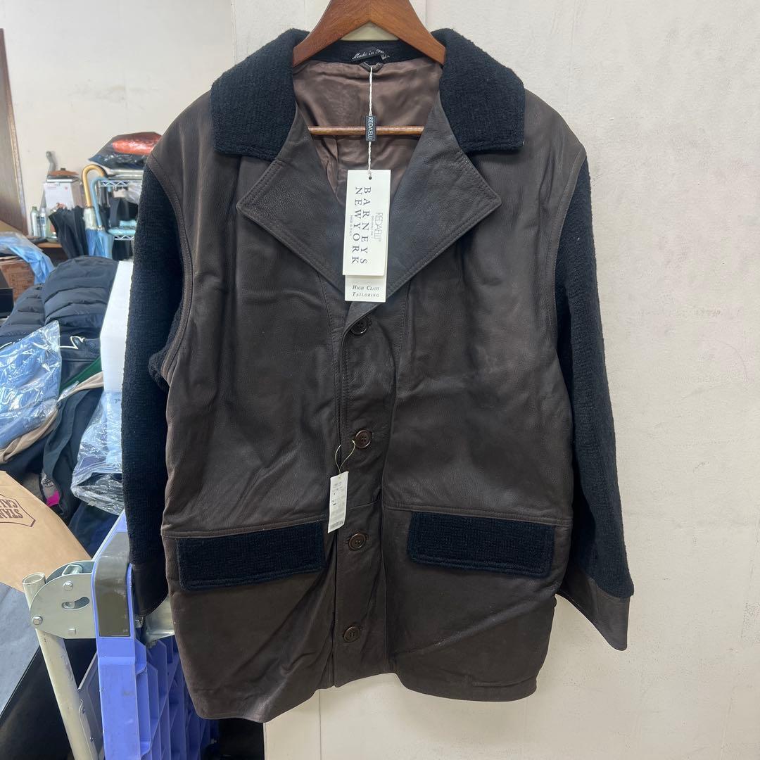 マ*ト様 超破格希少未使用品バーニーズニューヨーク✖️REDAELLI最高級レザ