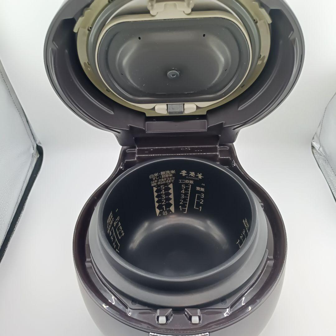 三菱電機 IH炊飯器 本炭釜 KAMADO NJ-AW108-B 5.5合