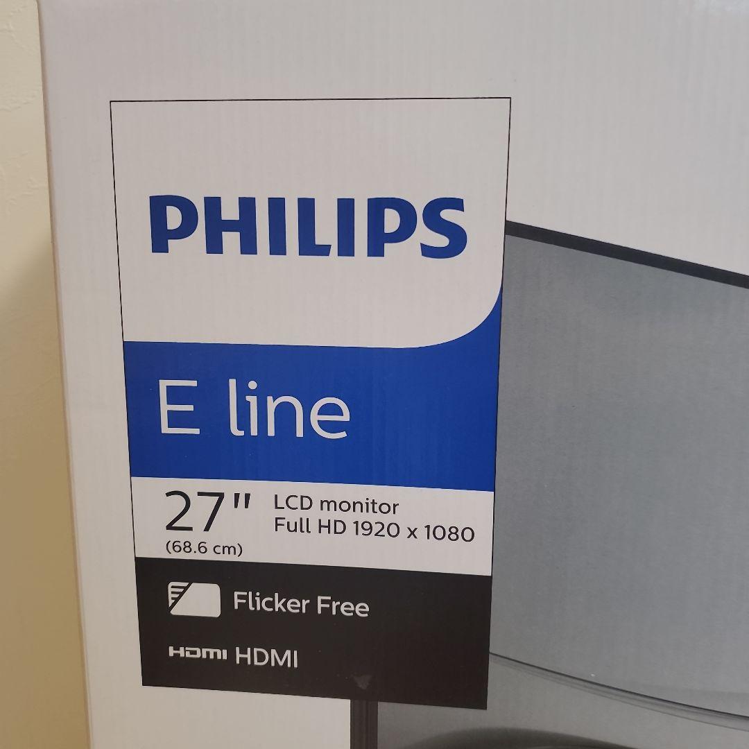 PHILIPS E line 27インチ フルHDモニター　【極美品】保証あり