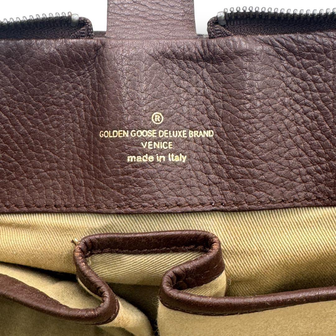 ゴールデングース EQUIPAGE エキパージュ　ボストン　ダークブラウン